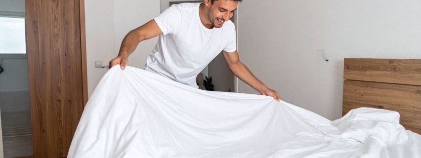 Čistá ložnice znamená vydatnější spánek