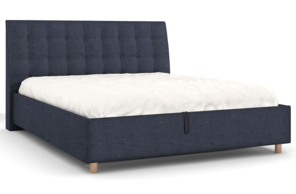 Elegantní postel Nashville se díky svému čelu hodí do každé ložnice, kterou ozvláštní a zároveň rozzáří.