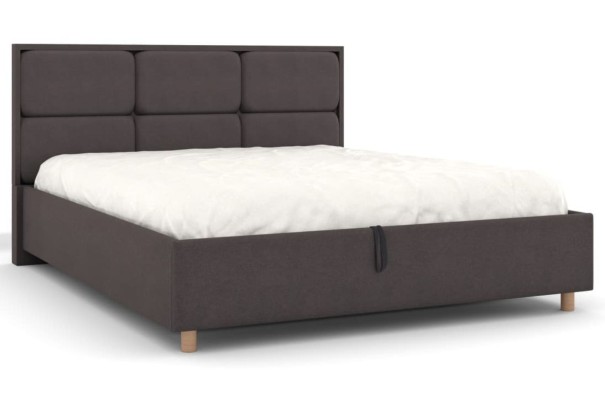 Pokud toužíte po posteli v  jednoduchém designu, která bude zároveň praktická, mohla by pro vás být Aurora to pravé.