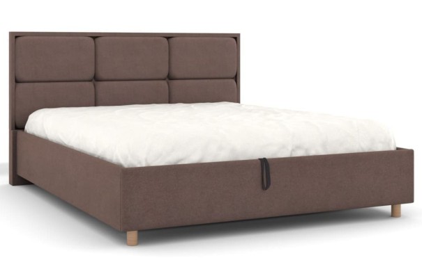 Pokud toužíte po posteli v  jednoduchém designu, která bude zároveň praktická, mohla by pro vás být Aurora to pravé.