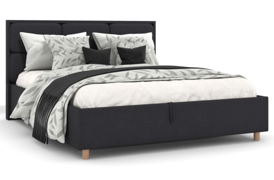 Pokud toužíte po posteli v  jednoduchém designu, která bude zároveň praktická, mohla by pro vás být Aurora to pravé.