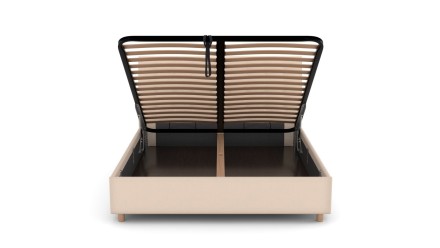 Elegantní postel Nashville se díky svému čelu hodí do každé ložnice, kterou ozvláštní a zároveň rozzáří.