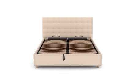 Elegantní postel Nashville se díky svému čelu hodí do každé ložnice, kterou ozvláštní a zároveň rozzáří.