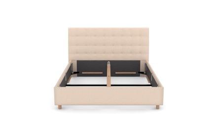 Elegantní postel Nashville se díky svému čelu hodí do každé ložnice, kterou ozvláštní a zároveň rozzáří.