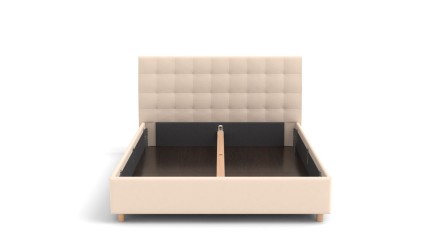 Elegantní postel Nashville se díky svému čelu hodí do každé ložnice, kterou ozvláštní a zároveň rozzáří.