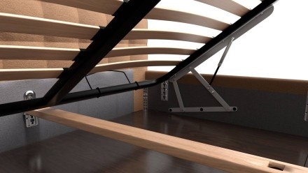 Pokud toužíte po posteli v jednoduchém designu, která bude zároveň praktická, mohla by pro vás být Garland to pravé.