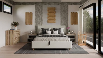 Jednoduché, čisté čelo Klinmam Modesto se vyznačuje jednoduchými liniemi se smyslem pro detail.