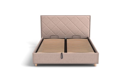 Krásné čelo Klinmam Madison s čalouněnými čtverci se vyznačuje nápaditým designem a dokonalým řemeslným zpracováním.