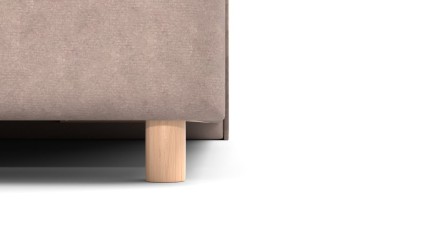 Krásné čelo Klinmam Madison s čalouněnými čtverci se vyznačuje nápaditým designem a dokonalým řemeslným zpracováním.