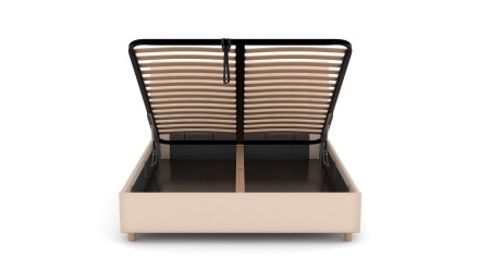 Elegantní postel Nashville se díky svému čelu hodí do každé ložnice, kterou ozvláštní a zároveň rozzáří.