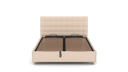 Elegantní postel Nashville se díky svému čelu hodí do každé ložnice, kterou ozvláštní a zároveň rozzáří.