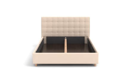 Elegantní postel Nashville se díky svému čelu hodí do každé ložnice, kterou ozvláštní a zároveň rozzáří.