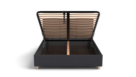 Pokud toužíte po posteli v  jednoduchém designu, která bude zároveň praktická, mohla by pro vás být Aurora to pravé.