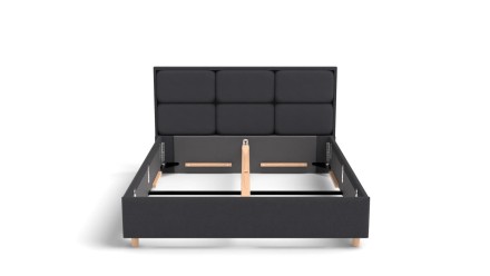 Pokud toužíte po posteli v  jednoduchém designu, která bude zároveň praktická, mohla by pro vás být Aurora to pravé.