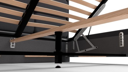 Pokud toužíte po posteli v  jednoduchém designu, která bude zároveň praktická, mohla by pro vás být Aurora to pravé.