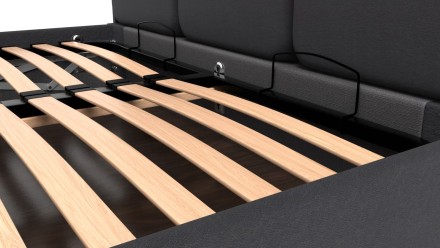 Pokud toužíte po posteli v  jednoduchém designu, která bude zároveň praktická, mohla by pro vás být Aurora to pravé.