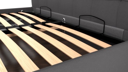 Čelo Boston s prošíváním působí
moderním dojmem, který se hodí do
všech typů ložnic.