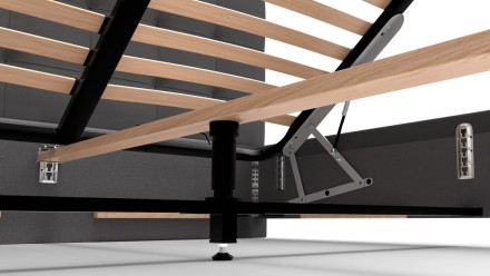 Čelo Boston s prošíváním působí
moderním dojmem, který se hodí do
všech typů ložnic.