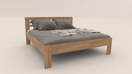 Vzdušná postel z kvalitního buku nebo dubu