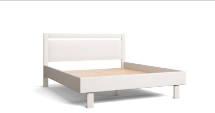 Postel Matera již při prvním pohledu zaujme svým tvarem a jednoduchým moderním designem.