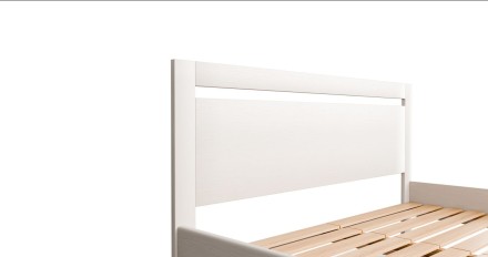 Postel Matera již při prvním pohledu zaujme svým tvarem a jednoduchým moderním designem.