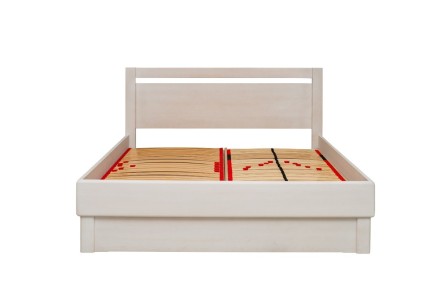 Postel Matera již při prvním pohledu zaujme svým tvarem a jednoduchým moderním designem.