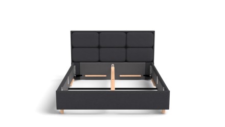 Pokud toužíte po posteli v  jednoduchém designu, která bude zároveň praktická, mohla by pro vás být Aurora to pravé.