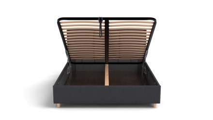 Pokud toužíte po posteli v  jednoduchém designu, která bude zároveň praktická, mohla by pro vás být Aurora to pravé.