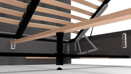 Čelo Boston s prošíváním působí
moderním dojmem, který se hodí do
všech typů ložnic.