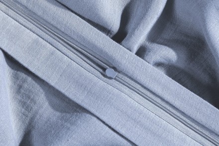 Mušelínové povlečení ze 100% bavlny pro pocit maximálního pohodlí a ničím nerušený spánek.