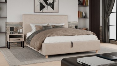 Čelo Valentino se díky svému jednoduchému stylu hodí do každé ložnice.