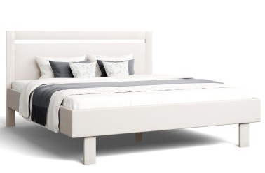 Postel Matera již při prvním pohledu zaujme svým tvarem a jednoduchým moderním designem.