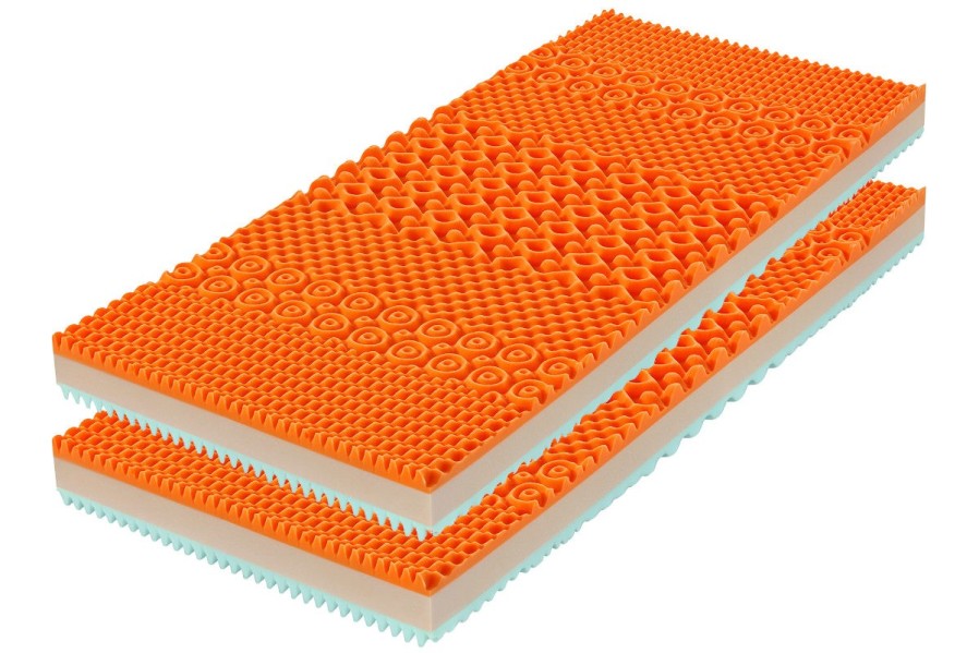 Dva pocity tuhosti - 3 a 4 | Pěnová matrace | Výška 16 cm | Nosnost 115 kg | Záruka 3 roky