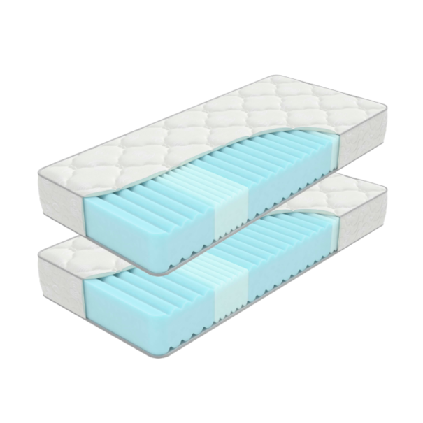 Studená pěna v jádru matrace s 5 komfortními zónami zajišťuje tu nejlepší oporu a zároveň pevnější pocit matrace.