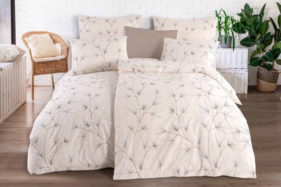 Povlečení Adel je příjemné na dotek, skvěle odvádí vlhkost, téměř se nemačká.