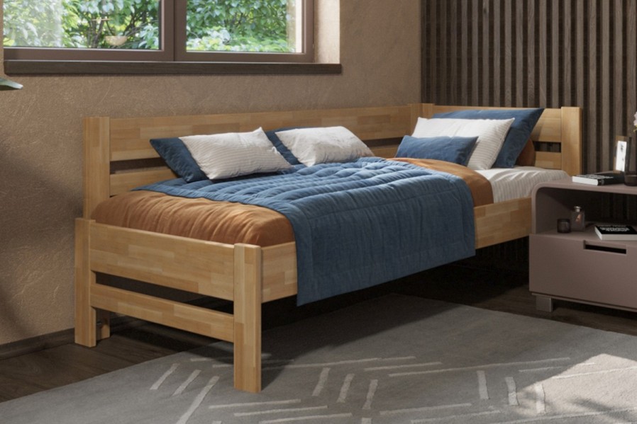 Vybíráte postel, která Vám vydrží několik desítek let? S celomasivní postelí Wanda dosáhnete svého cíle.