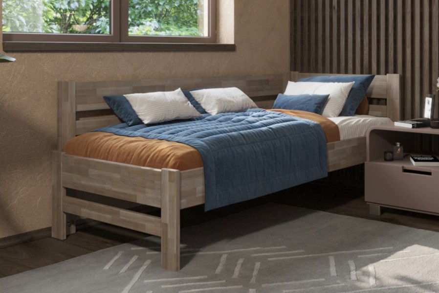 Vybíráte postel, která Vám vydrží několik desítek let? S celomasivní postelí Wanda dosáhnete svého cíle.