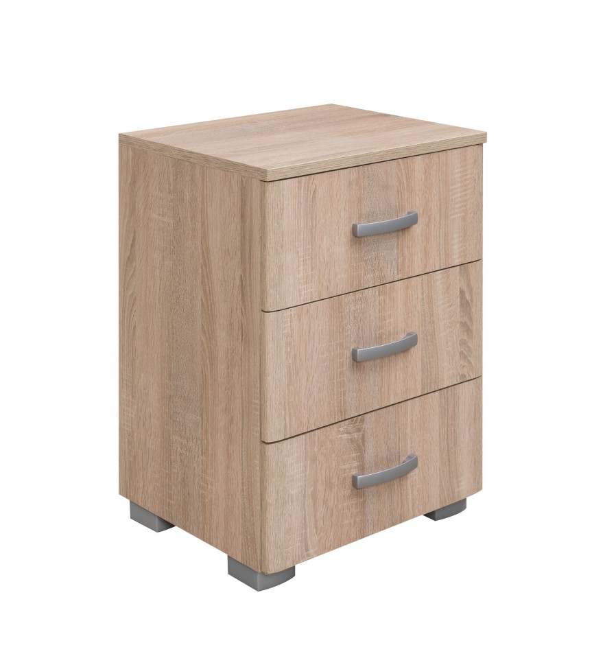 Noční stolky Matis 3F vznikly spojením současných materiálů a minimalistického designu.