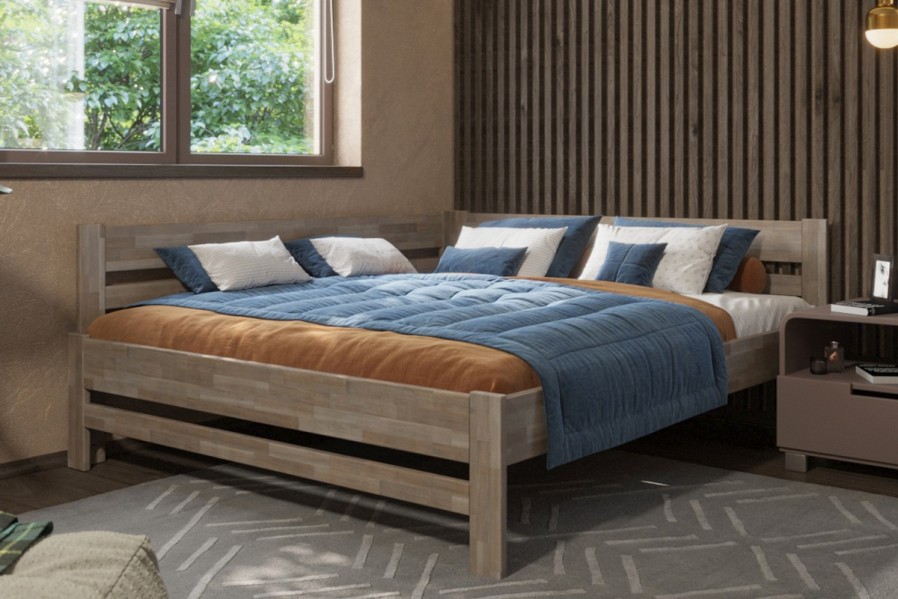 Vybíráte postel, která Vám vydrží několik desítek let? S celomasivní postelí Wanda dosáhnete svého cíle.