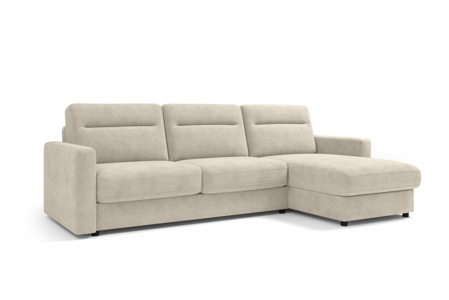 Rozkládací pohovka pro každodenní spaní
Lugano v  nadčasovém designu zaujme
svou jednoduchostí a  elegancí.