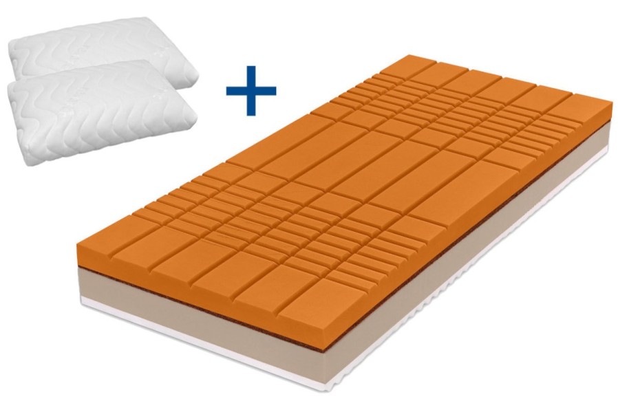 Dva pocity tuhosti - 3 a 4 | Pěnová matrace | Výška 20 cm | Nosnost 130 kg | Záruka 5 let