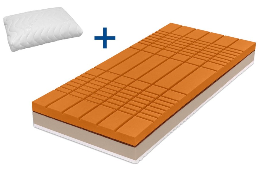 Dva pocity tuhosti - 3 a 4 | Pěnová matrace | Výška 24 cm | Nosnost 130 kg | Záruka 5 let