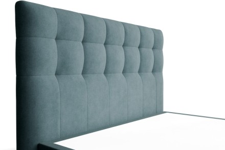 Čalouněné čelo Malibu vám dodá luxusní atmosféru do ložnice. Vyrobeno je z přírodních materiálů nejvyšší kvality, což zajišťuje nejenom elegantní vzhled, ale také pohodlný spánek.