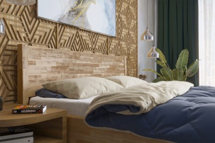 Robustní masivní postel Sion K1 bude důstojnou dominantou vaší ložnice, do které přinese útulnost i komfort.