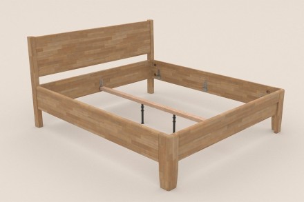 Robustní masivní postel Sion K1 bude důstojnou dominantou vaší ložnice, do které přinese útulnost i komfort.