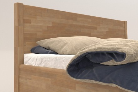 Robustní masivní postel Sion K1 bude důstojnou dominantou vaší ložnice, do které přinese útulnost i komfort.