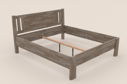 Robustní masivní postel Sion H2 bude důstojnou dominantou vaší ložnice, do které přinese útulnost i komfort.