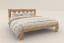 Postel Anetta v jednoduchém designu z celomasivní kolekce postelí.