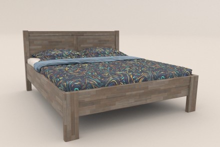 Robustní masivní postel Sion H3 bude důstojnou dominantou vaší ložnice, do které přinese útulnost i komfort.