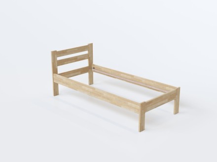 Celomasivní postel z buku nebo dubu